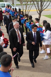 Principal, Teachers and Students from Chinese Sister School visit Thomas Jefferson High School in Dallas, Texas March 2012